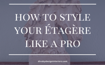 How to Style Your Étagère Like a Pro
