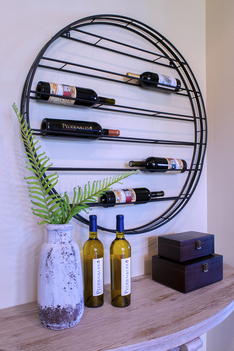 palm valley interior designer wine rack dining room ideas