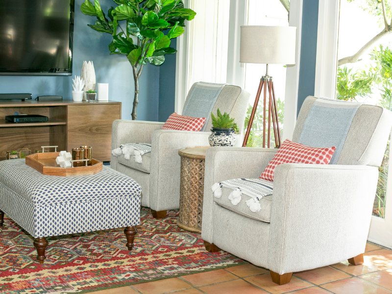 colorful mid century modern living room decorating ideas diva by design top interior designer harlingen texas 78550 78552
