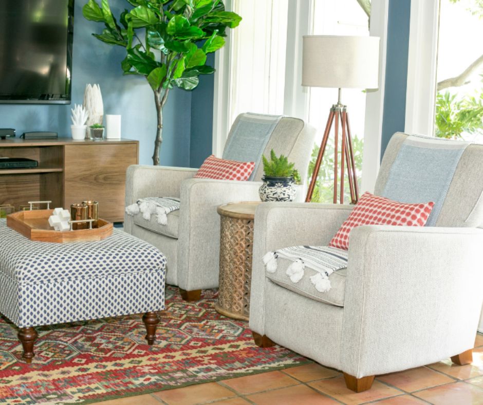 Design Strategy Session Diva by Design (6) Mid Century Bohemian Living Room Diva by Design