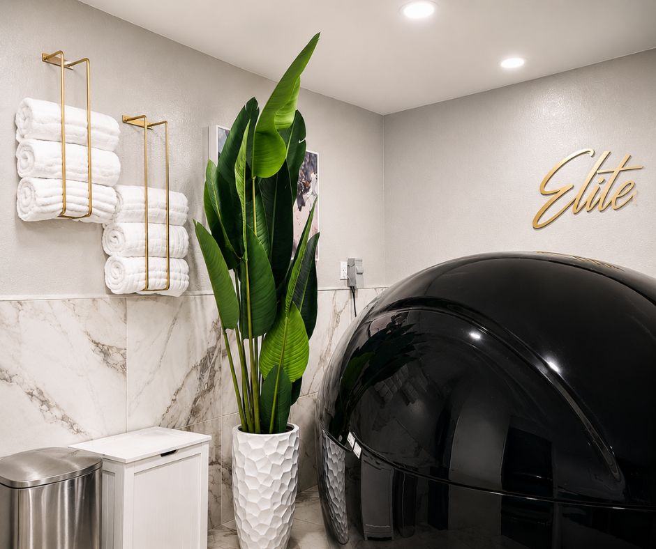 Elite Portfolio Card (1) Elite drip bar spa design by Diva by Design League City interior designer